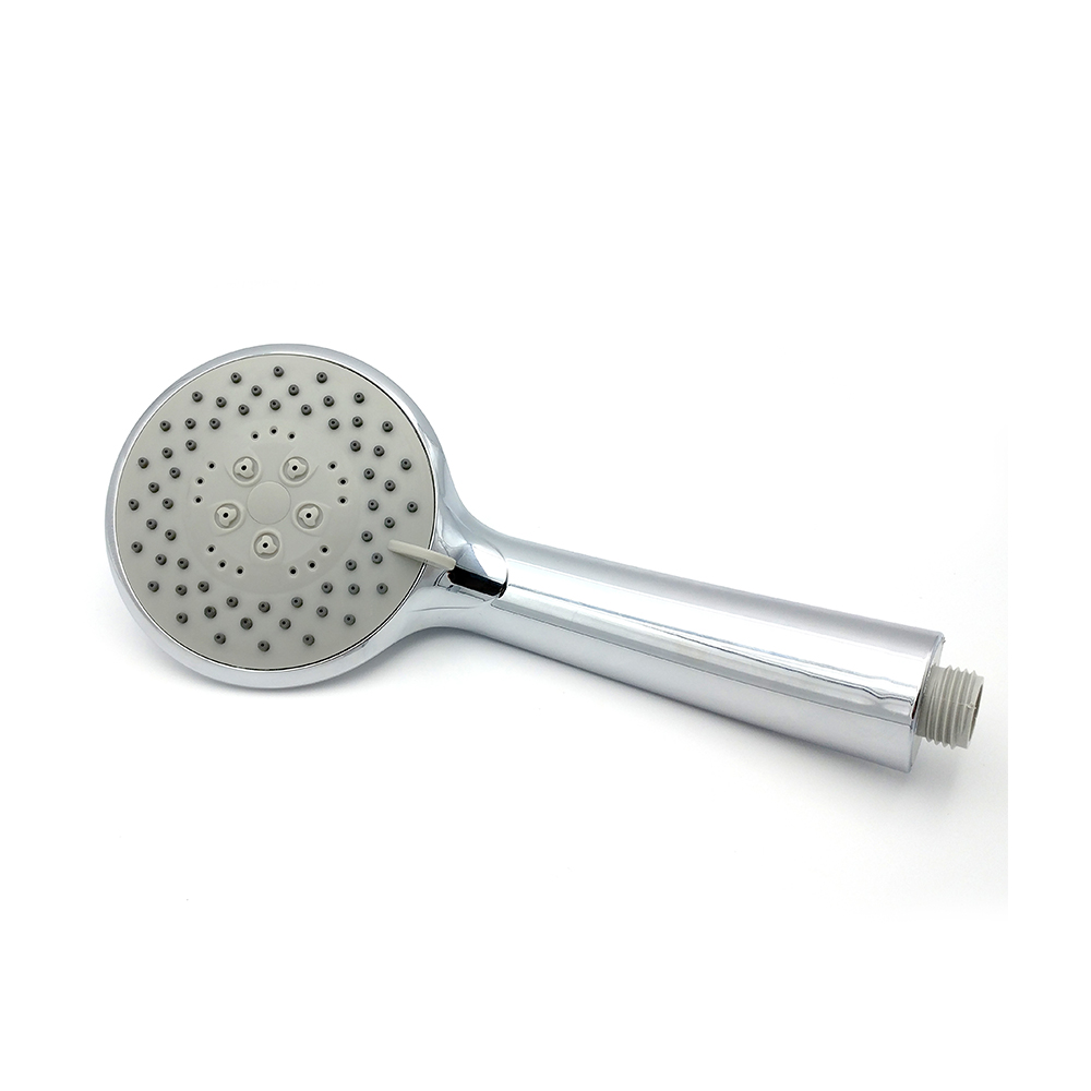 OE Greater Manchester HIGH-PRESSURE Silver Shower Head (3 Settings) with Chrome Finish