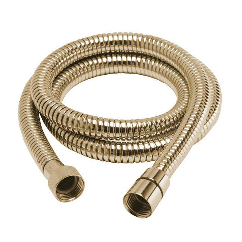 OE SmoothPour 1.5M Brushed Gold Stainless Steel Hand Shower Flexi Pipe – Luxurious, Flexible, and Durable Shower Hose