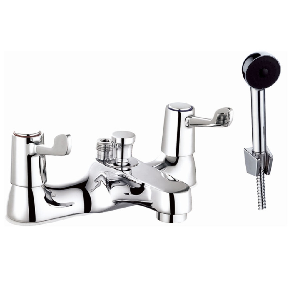 OE Aphrodite Deck Mounted Bath & Shower Mixer Tap – Bath Shower Mixer Taps