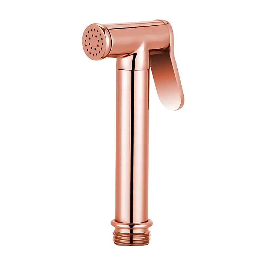 OE GearJet Rose Gold Brass Douche Spray Head Elegant Design