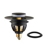 dmwholesale-services-ltd-jupiter-black-pop-up-basin-replacement-plug-with-1-extra-o-ring-oe-ccwaste-rmv-blk-waste