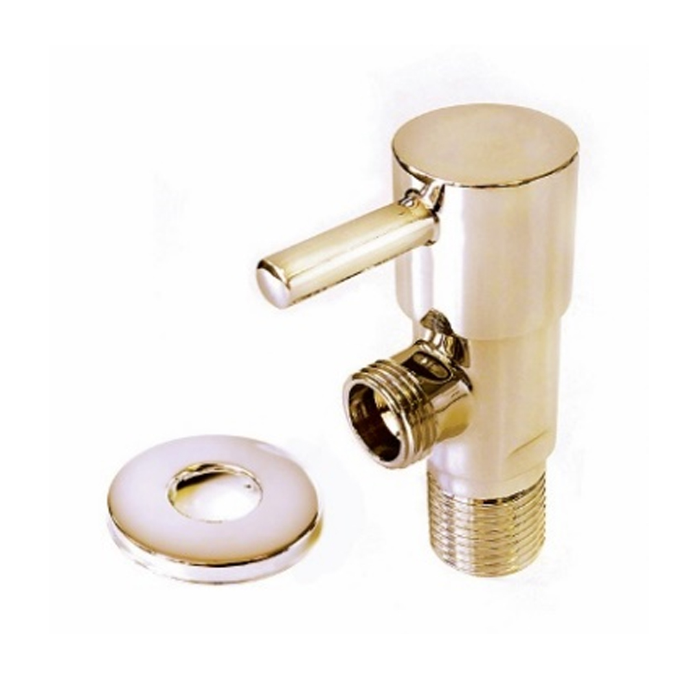 OE AquaFlow Brushed Gold Stop Valve – Upgrade Your Plumbing System