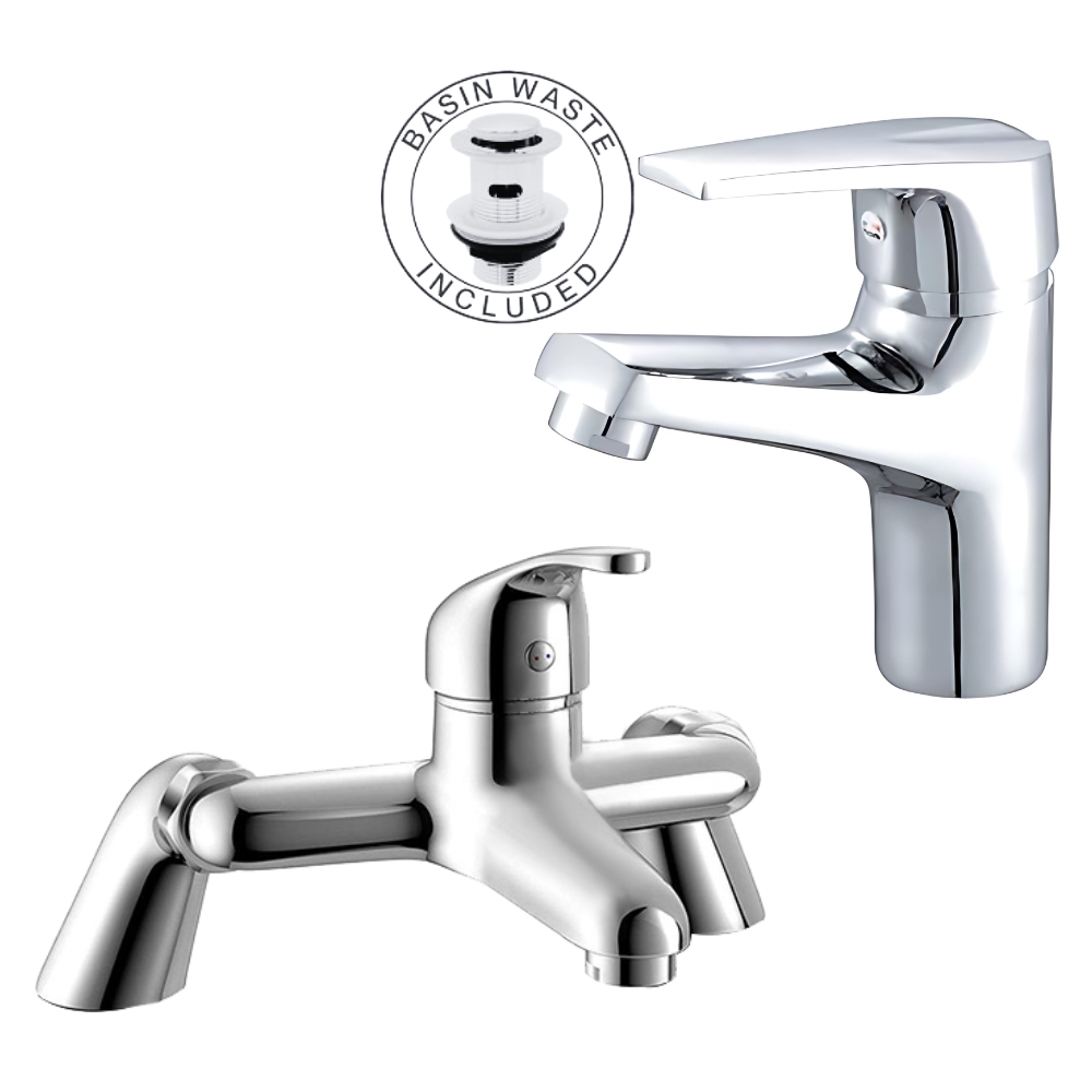 Contract Bathroom Basin Taps & Bath / Shower Mixer Sets